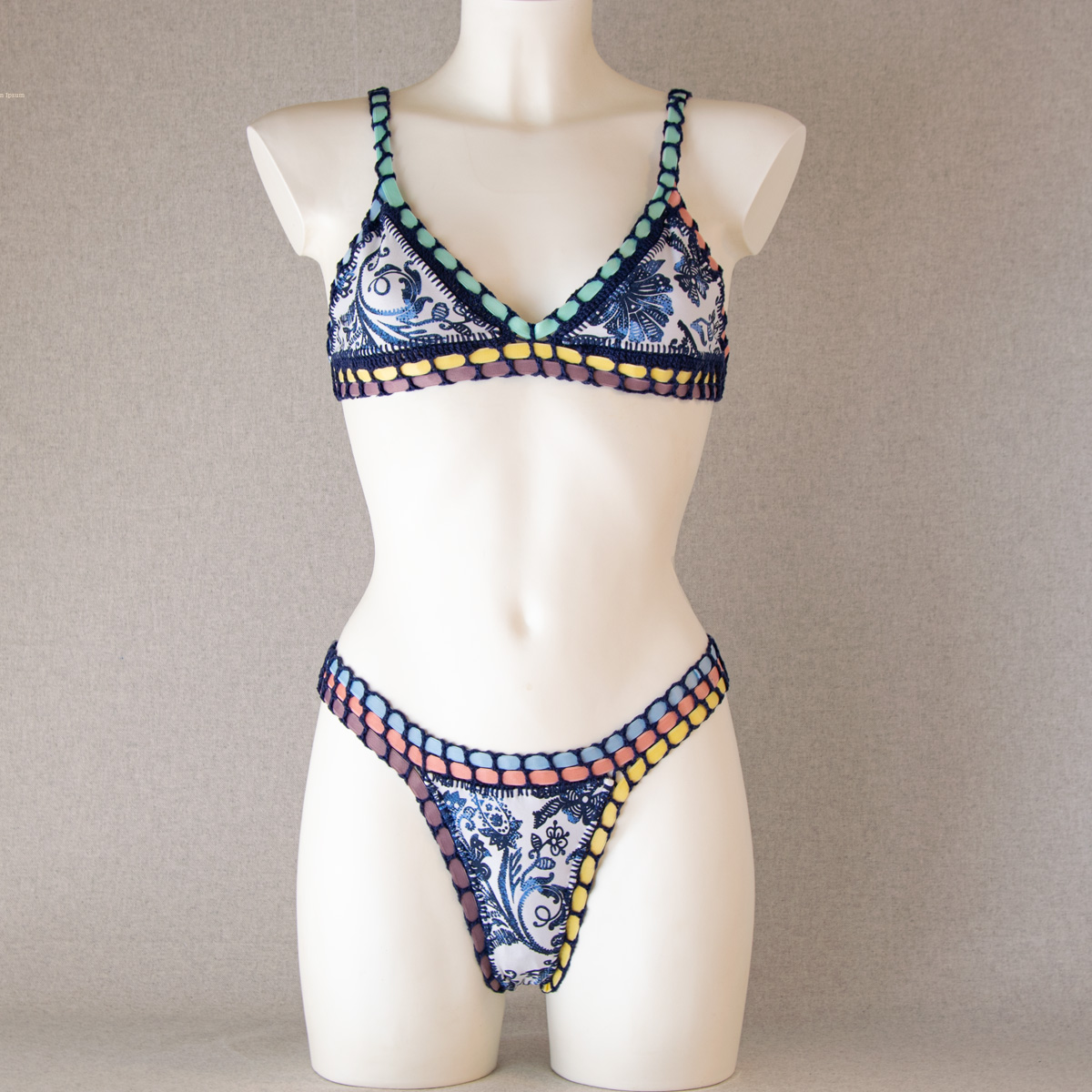 bikini malefica alma blu fronte